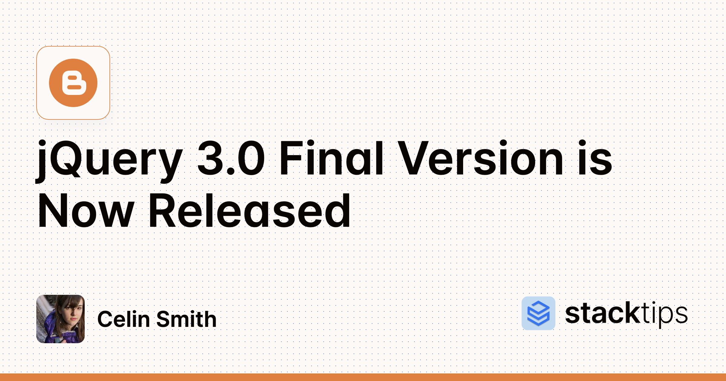 jQuery 3.0 Final Version is Now Released StackTips