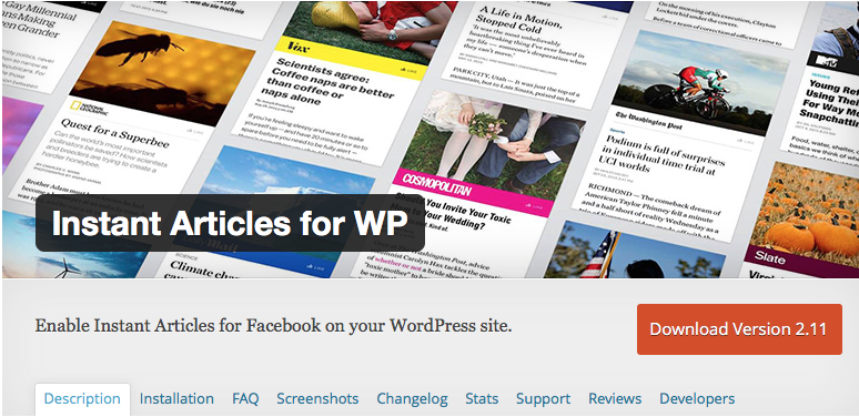 Instant Article for WP WordPress plugin