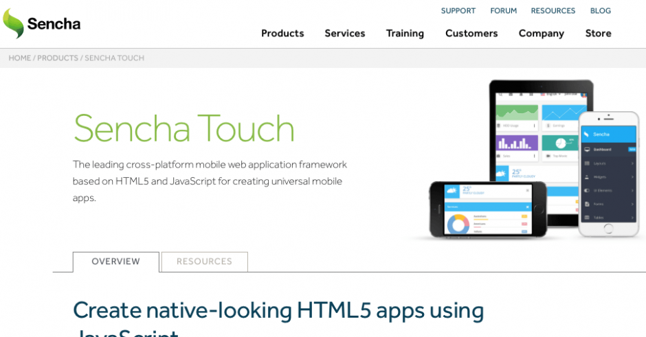 Sencha Touch Framework