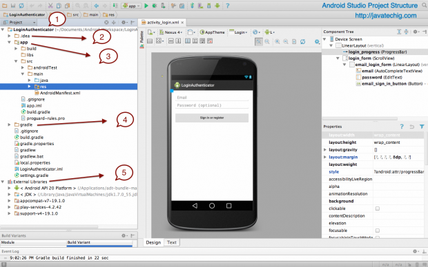 Android Studio Project Structure