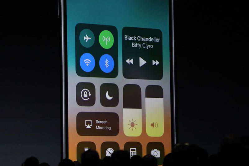 iOS11 Control Center