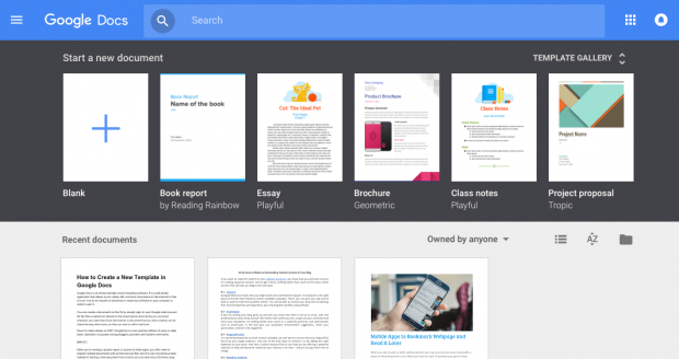 create-google-docs-template