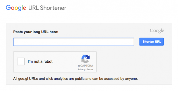 Google URL Shortener